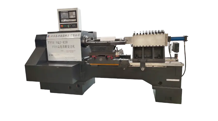 Model: Tysk-Xqj-DL Medium & Large Ptfe Film Skiving Machina